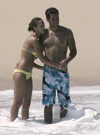 Jessica Alba sur la plage